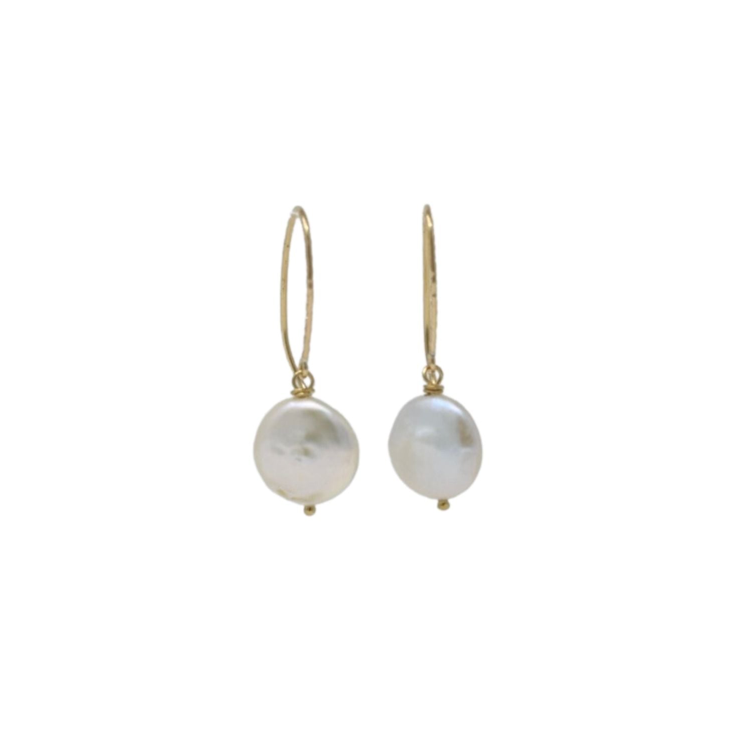 Mordad Earrings: store Handmade earrings with coin and pearls